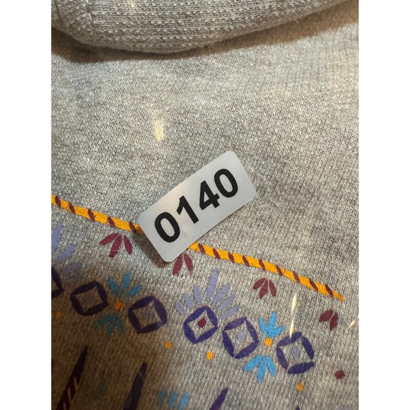 Patagonia Womens Organic Cotton Graphic Hoodie Brown Heather Sweatshirt Medium - Picture 11 of 11